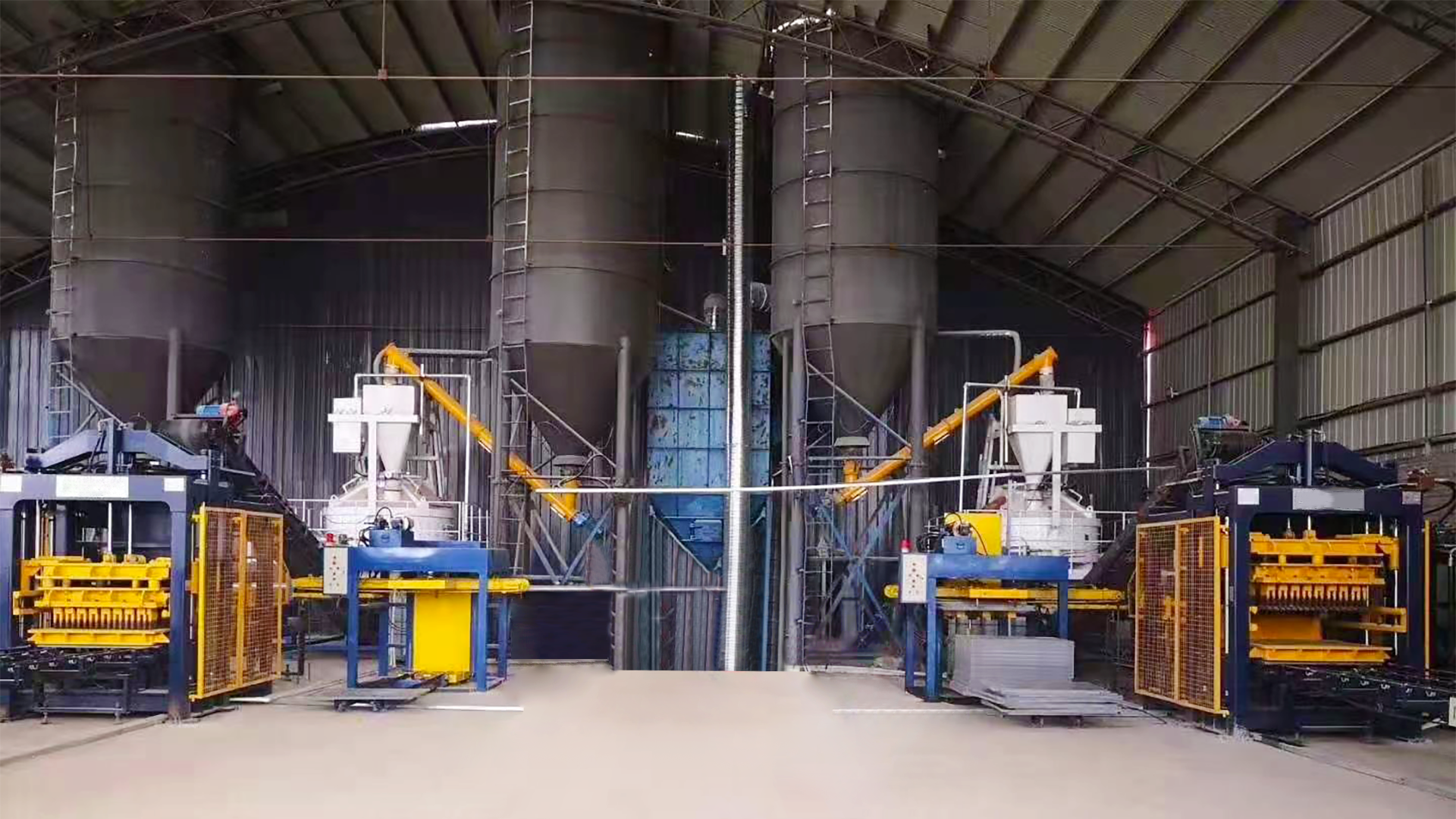 污泥固化處理系統